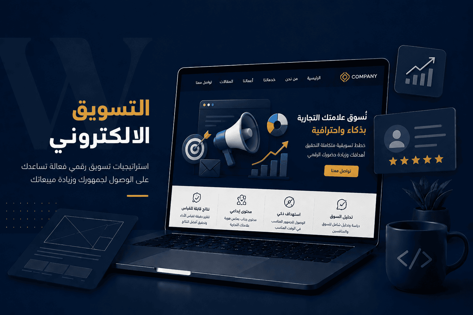 خدمات التسويق الإلكتروني: الحل الأمثل لنمو أعمالك وزيادة مبيعاتك