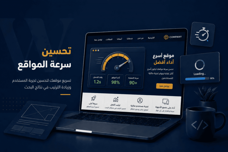 Read more about the article تحسين سرعة المواقع: دليلك الشامل لرفع أداء موقعك وتحسين تجربة المستخدم