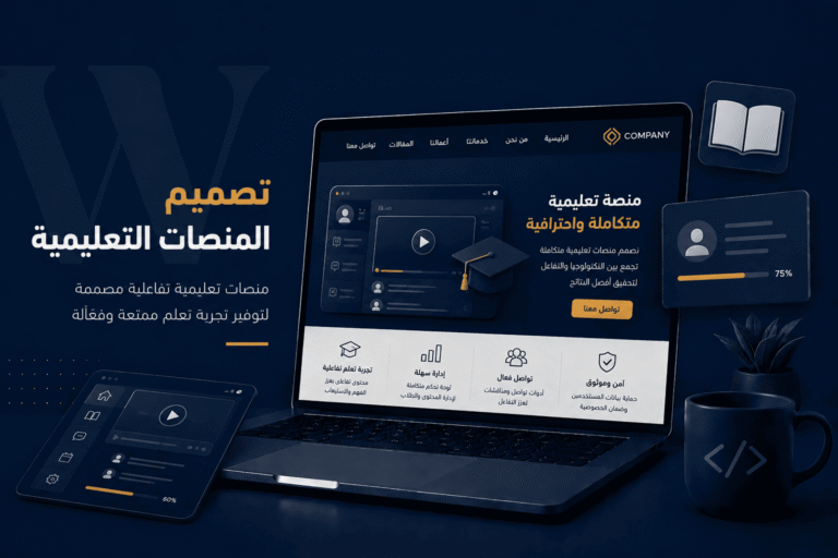 Read more about the article تصميم المنصات التعليمية: الحل الرقمي الأمثل لتقديم تجربة تعليمية احترافية