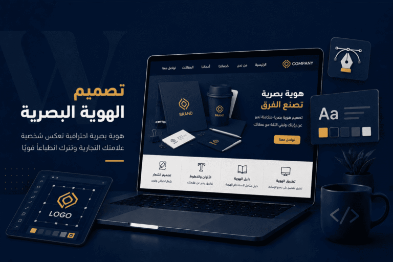 Read more about the article تصميم الهوية البصرية: أساس بناء علامة تجارية قوية تترك انطباعًا لا يُنسى